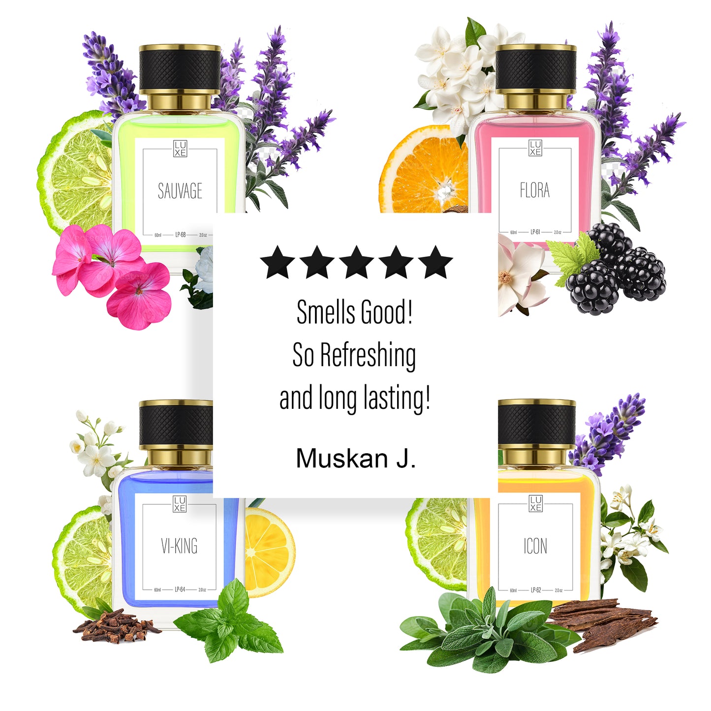 Smell Like SRK – Tam Dao + Icon Inspired Perfume Combo (Pack of 2)
