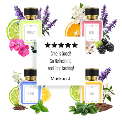 Smell Like SRK – Tam Dao + Icon Inspired Perfume Combo (Pack of 2)
