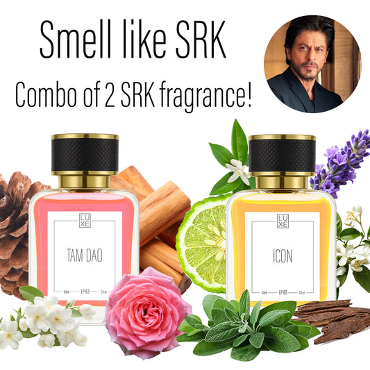 Smell Like SRK – Tam Dao + Icon Inspired Perfume Combo (Pack of 2)